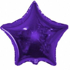 Фольгированный шар 32 дюйма «ЗВЕЗДА Металлик Violet»
