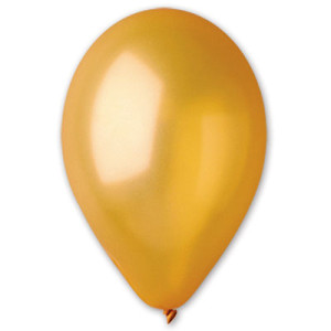 Воздушный шар 12 дюймов №39 «Металлик Золото»