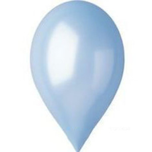 Воздушный шар 10 дюймов №35 «Металлик Голубой»